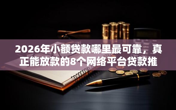 2026年小额贷款哪里最可靠，真正能放款的8个网络平台贷款推荐
