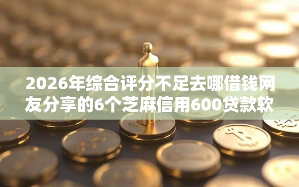 2026年综合评分不足去哪借钱网友分享的6个芝麻信用600贷款软件我觉得不错！