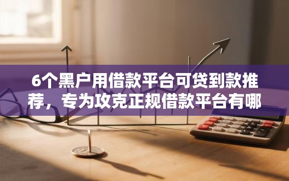 6个黑户用借款平台可贷到款推荐，专为攻克正规借款平台有哪些难题