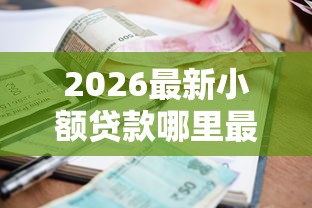 2026最新小额贷款哪里最可靠（支持微信），8个网贷综合评分不足平台能借2000块急用无私分享