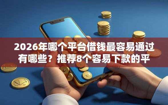 2026年哪个平台借钱最容易通过有哪些？推荐8个容易下款的平台
