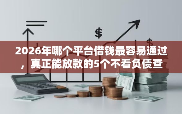 2026年哪个平台借钱最容易通过，真正能放款的5个不看负债查询的平台推荐