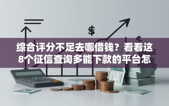 综合评分不足去哪借钱？看看这8个征信查询多能下款的平台怎么样