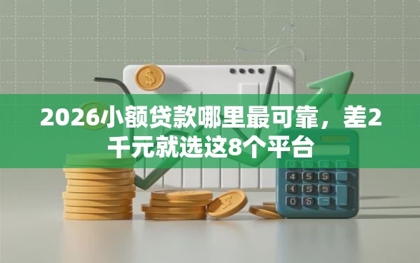 2026小额贷款哪里最可靠，差2千元就选这8个平台
