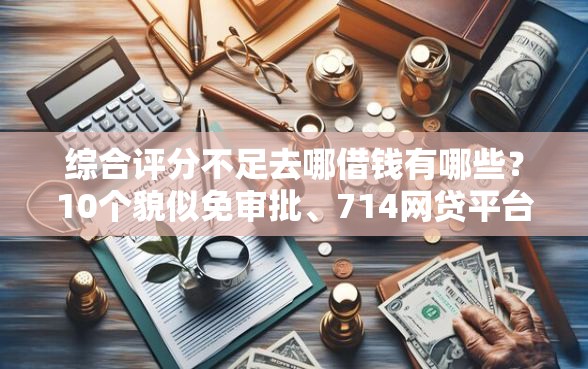 综合评分不足去哪借钱有哪些？10个貌似免审批、714网贷平台大全合集
