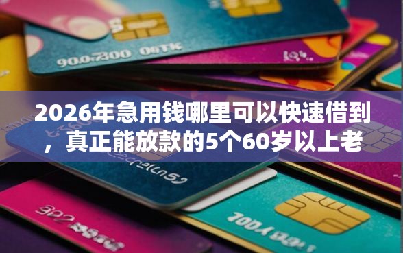 2026年急用钱哪里可以快速借到，真正能放款的5个60岁以上老人网贷口子推荐