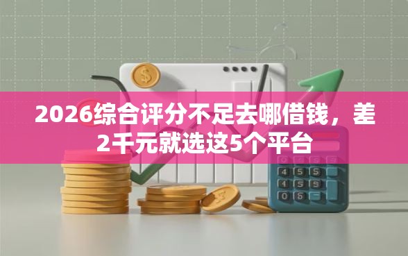 2026综合评分不足去哪借钱，差2千元就选这5个平台