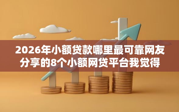 2026年小额贷款哪里最可靠网友分享的8个小额网贷平台我觉得不错！