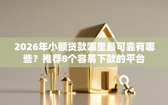 2026年小额贷款哪里最可靠有哪些？推荐8个容易下款的平台