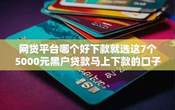 网贷平台哪个好下款就选这7个5000元黑户贷款马上下款的口子