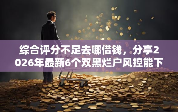 综合评分不足去哪借钱，分享2026年最新6个双黑烂户风控能下款5000口子