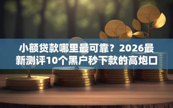 小额贷款哪里最可靠？2026最新测评10个黑户秒下款的高炮口子