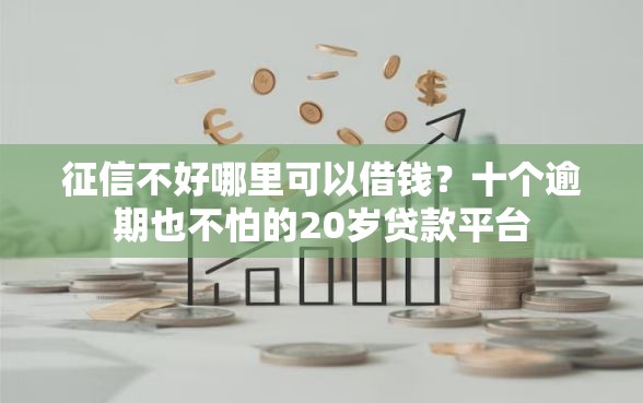 征信不好哪里可以借钱？十个逾期也不怕的20岁贷款平台