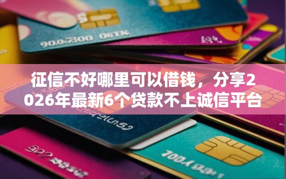 征信不好哪里可以借钱，分享2026年最新6个贷款不上诚信平台的平台