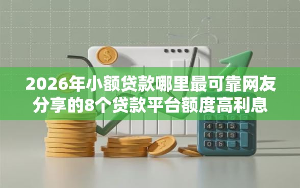 2026年小额贷款哪里最可靠网友分享的8个贷款平台额度高利息低我觉得不错！
