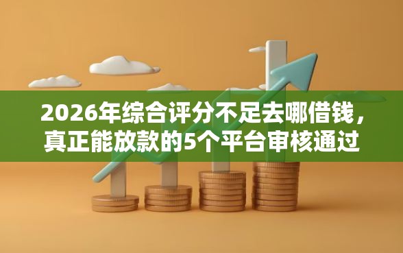 2026年综合评分不足去哪借钱，真正能放款的5个平台审核通过率高推荐