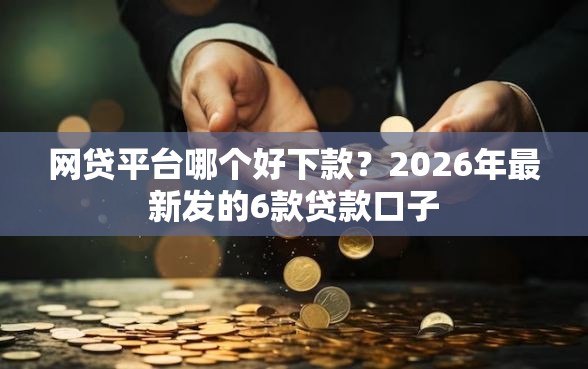 网贷平台哪个好下款？2026年最新发的6款贷款口子