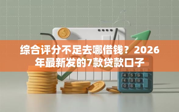 综合评分不足去哪借钱？2026年最新发的7款贷款口子