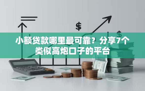 小额贷款哪里最可靠？分享7个类似高炮口子的平台