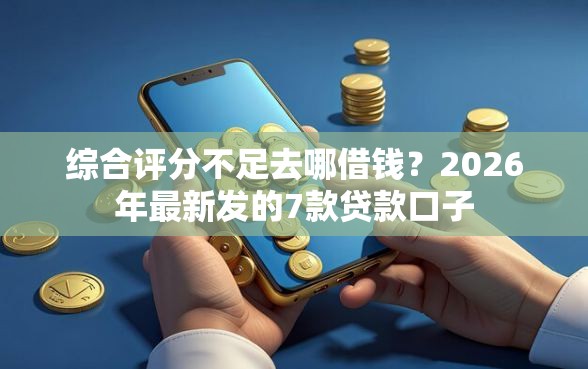 综合评分不足去哪借钱？2026年最新发的7款贷款口子