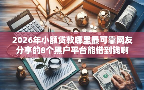 2026年小额贷款哪里最可靠网友分享的8个黑户平台能借到钱啊急用我觉得不错！