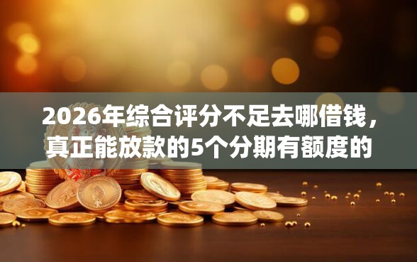 2026年综合评分不足去哪借钱,真正能放款的5个分期有额度的网贷app推荐 2026年综合评分不足去哪借钱,真正能放款的5个分期有额度的网贷app推荐
