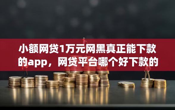 小额网贷1万元网黑真正能下款的app，网贷平台哪个好下款的7个平台介绍