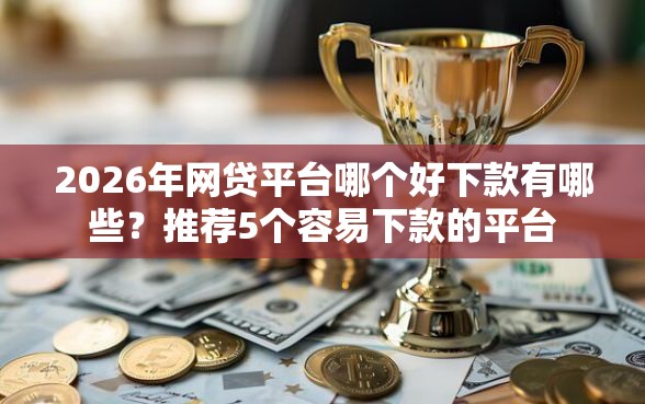 2026年网贷平台哪个好下款有哪些？推荐5个容易下款的平台