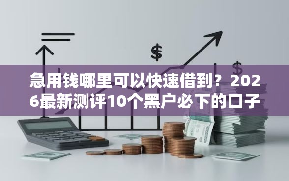 急用钱哪里可以快速借到？2026最新测评10个黑户必下的口子