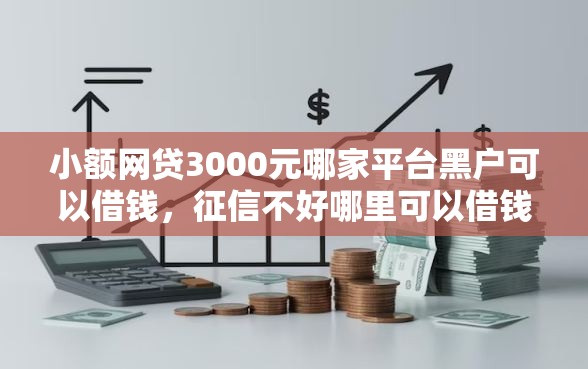 小额网贷3000元哪家平台黑户可以借钱,征信不好哪里可以借钱的6个平台介绍 小额网贷3000元哪家平台黑户可以借钱,征信不好哪里可以借钱的6个平台介绍