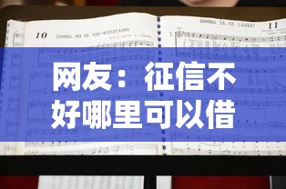 网友：征信不好哪里可以借钱？求介绍几款不需要征信的贷款平台