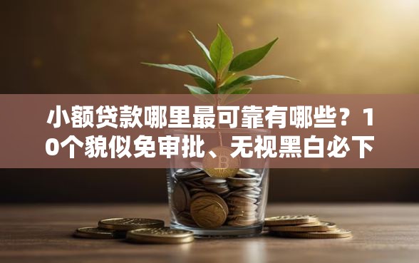小额贷款哪里最可靠有哪些?10个貌似免审批、无视黑白必下款的网贷平台合集 小额贷款哪里最可靠有哪些?10个貌似免审批、无视黑白必下款的网贷平台合集