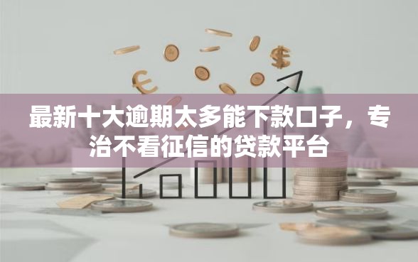 最新十大逾期太多能下款口子，专治不看征信的贷款平台